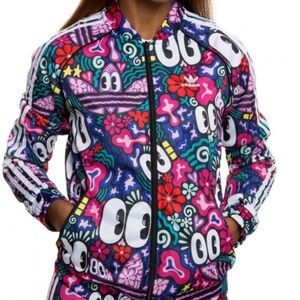 Adidas x Hattie Stewart women’s Multicolor Track Jacket XS